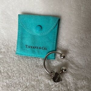 Tiffany & Co. Silver Charm Key Ring